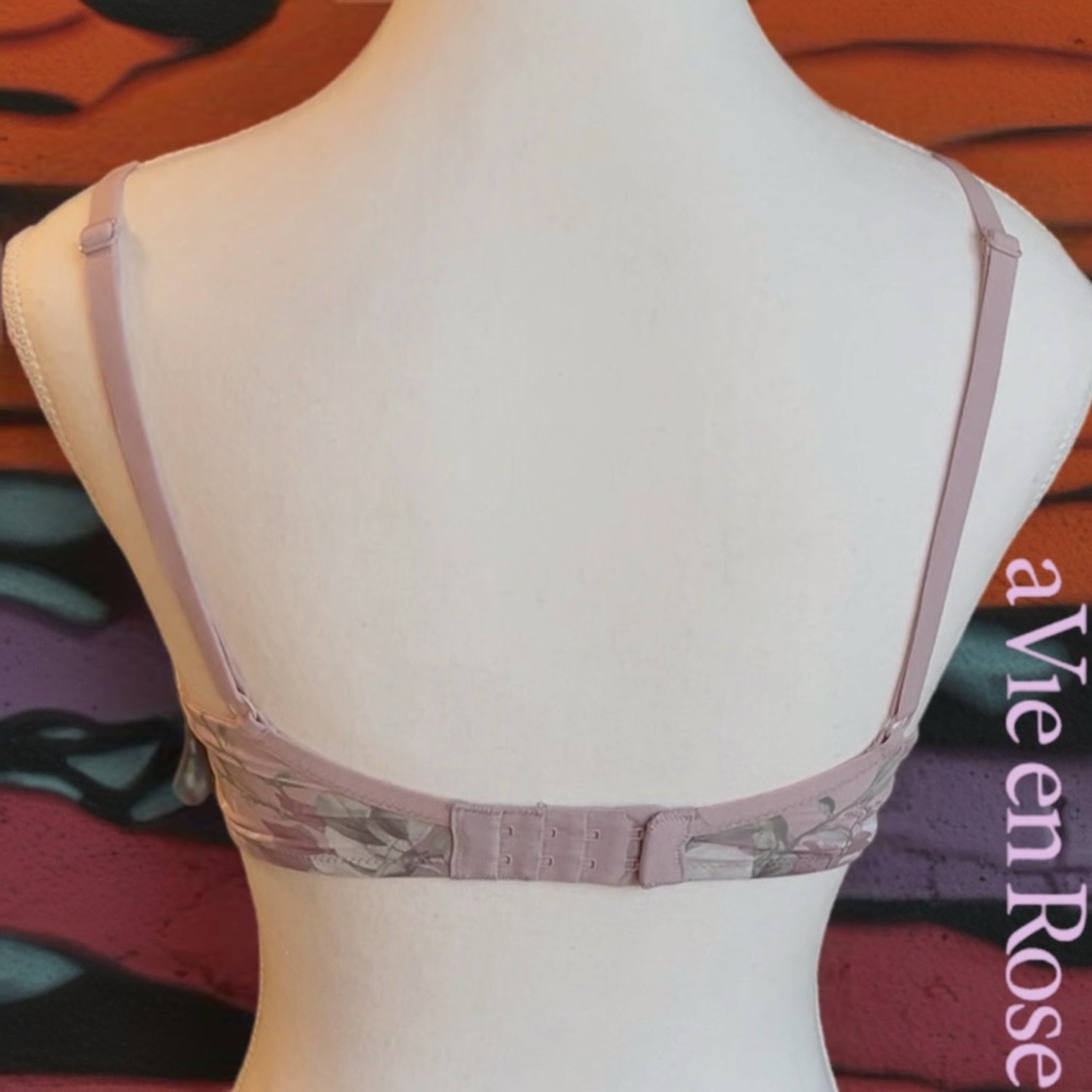 🌺La Vie En Rose Floral Lace Bra - Picture 12 of 12